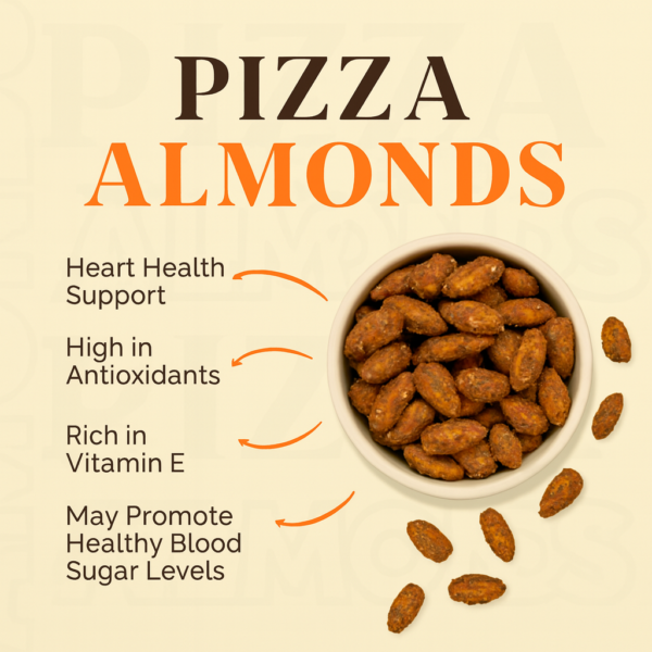 Pizza Almonds